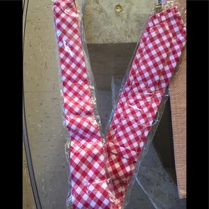 NWOT Mosaic Menswear Gingham patterned tie